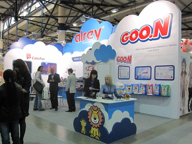 Забудова та дизайн ексклюзивного виставкового стенду Alrey на Baby Expo, Київ