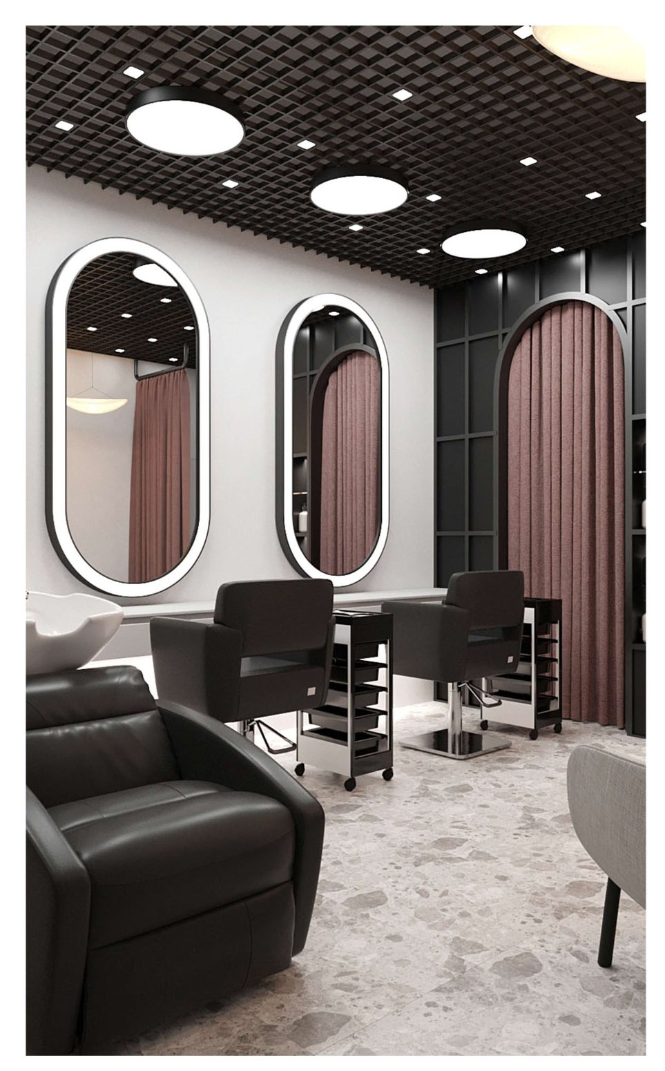 EVA Beauty Salon — сучасний дизайн-проєкт салону краси